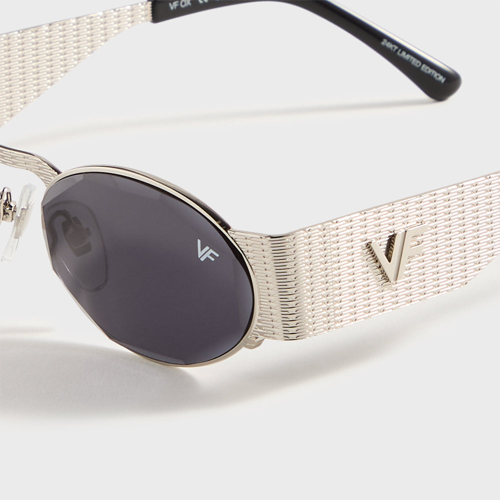 Vintage Frames OX 24KT - White Gold / Black | Kith White Gold / Black