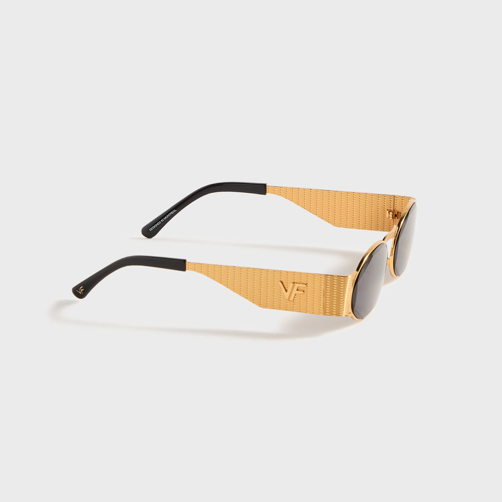 Vintage Frames OX 24KT - Yellow Gold / Black | Kith Yellow Gold / Black
