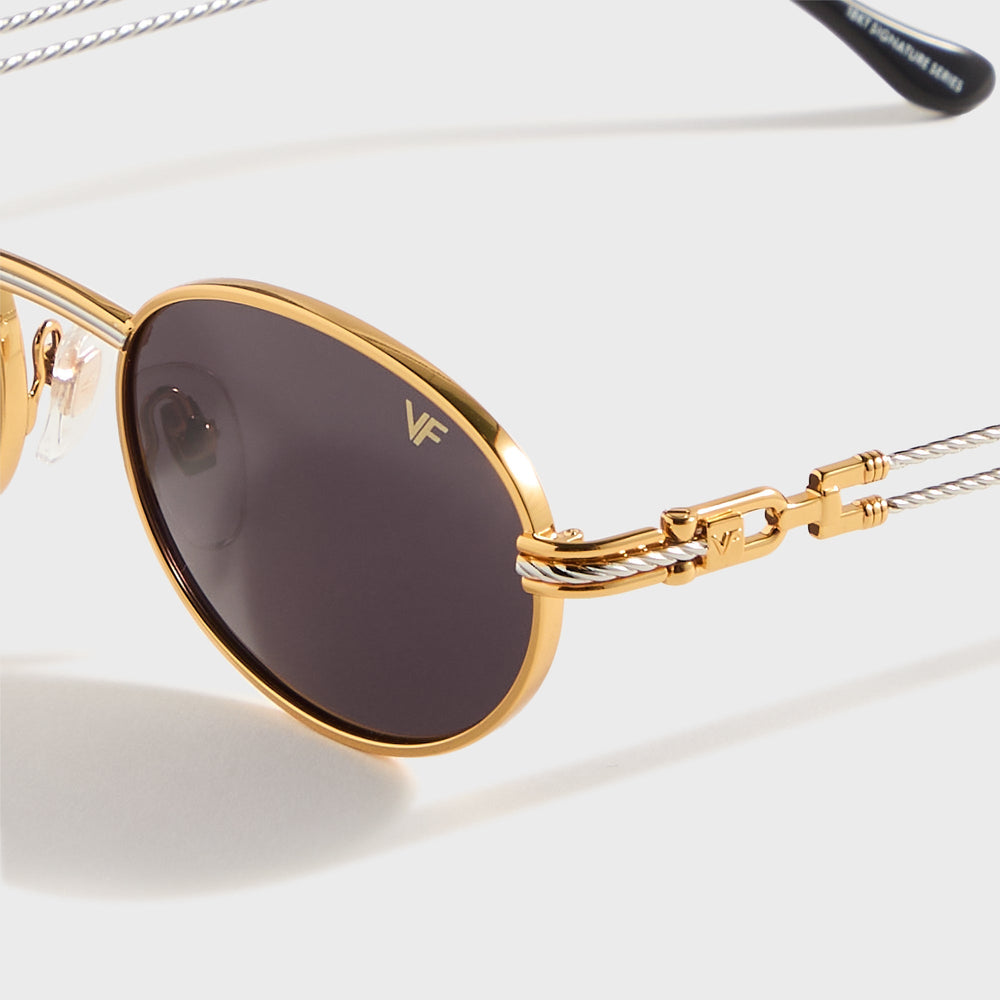 Vintage Frames Pac Double Rope Edition 18KT Two-Tone - Gold / Black | Kith Gold / Black