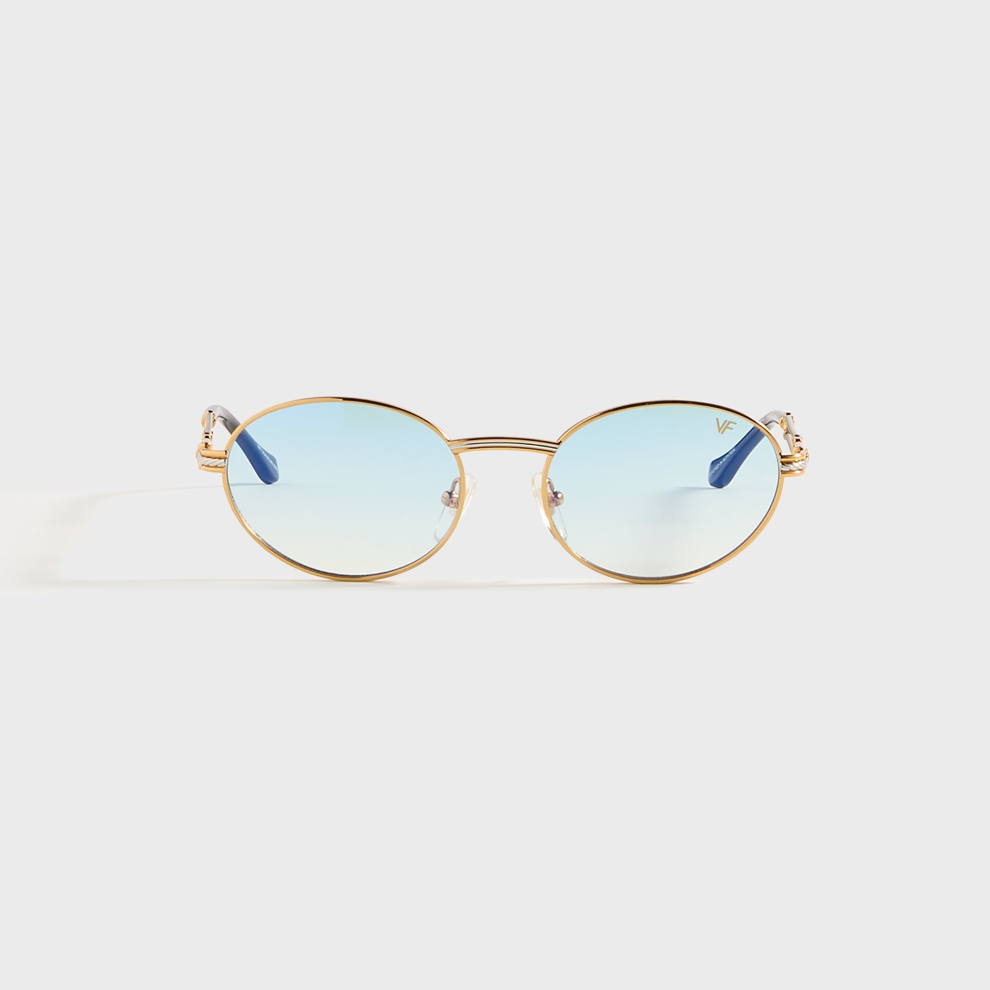Vintage Frames Pac Double Rope Edition 18KT Two-Tone - Gold / Pastel B | Kith Gold / Pastel Blue