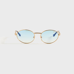 Vintage Frames Pac Double Rope Edition 18KT Two-Tone - Gold / Pastel B | Kith Gold / Pastel Blue