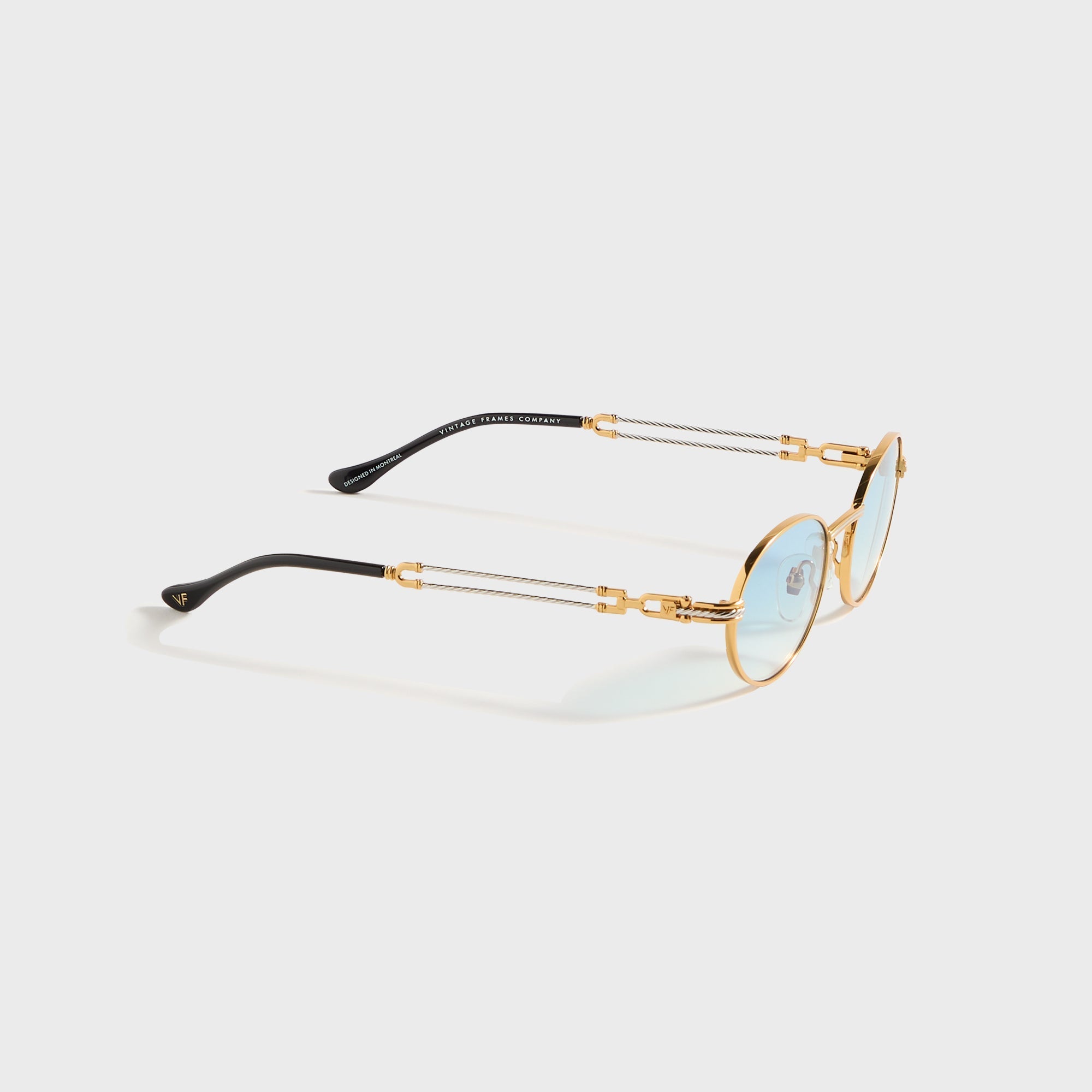 Vintage Frames Pac Double Rope Edition 18KT Two-Tone - Gold / Pastel B | Kith Gold / Pastel Blue