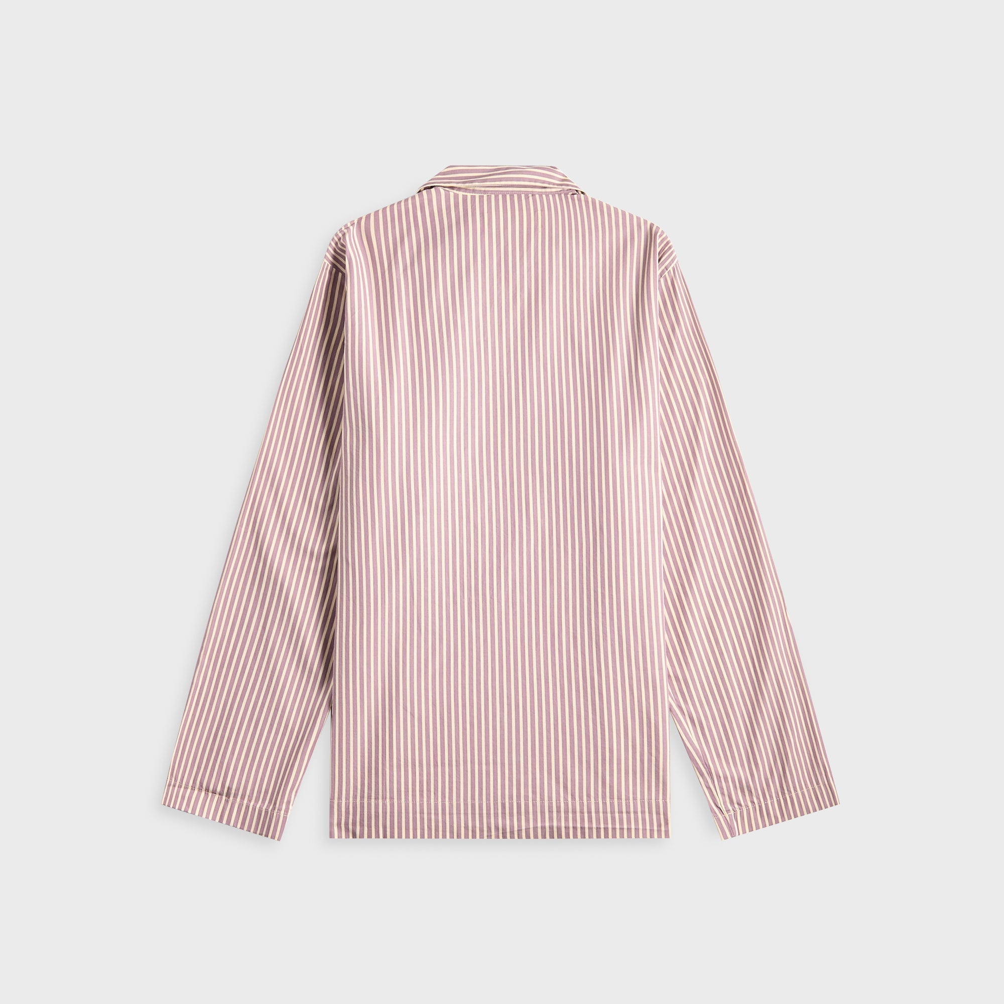 Tekla Poplin Long Sleeve Pyjama Shirt - Skipper Stripes | Kith Skipper Stripes