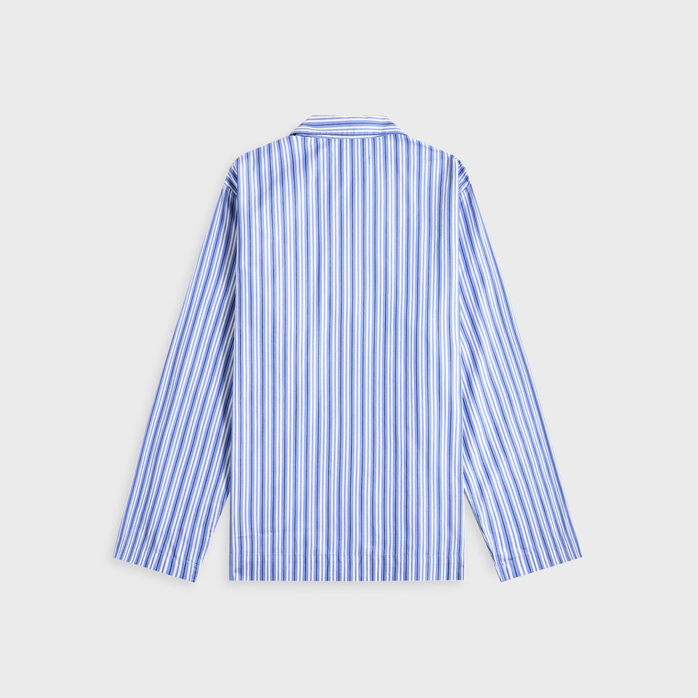 Tekla Cotton Poplin Pyjama Shirt - Penny Stripes | Kith Penny Stripes