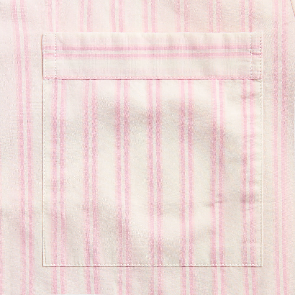 Tekla Cotton Poplin Pyjama Shirt - Hatty Stripes | Kith Hatty Stripes