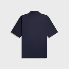 Tekla Poplin Pyjamas Short Sleeve Shirt - True Navy | Kith True Navy