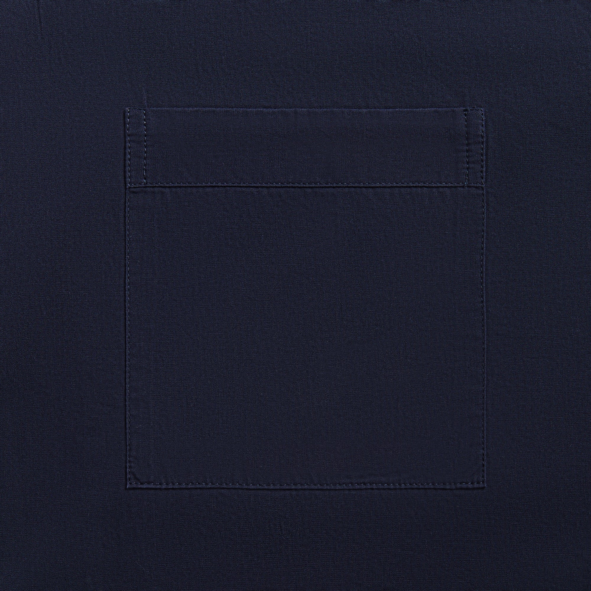Tekla Poplin Pyjamas Short Sleeve Shirt - True Navy | Kith True Navy