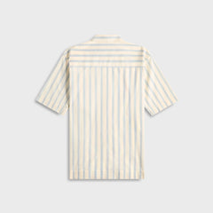 Tekla Poplin Pyjamas Short Sleeve Shirt - Needle Stipes | Kith Needle Stipes