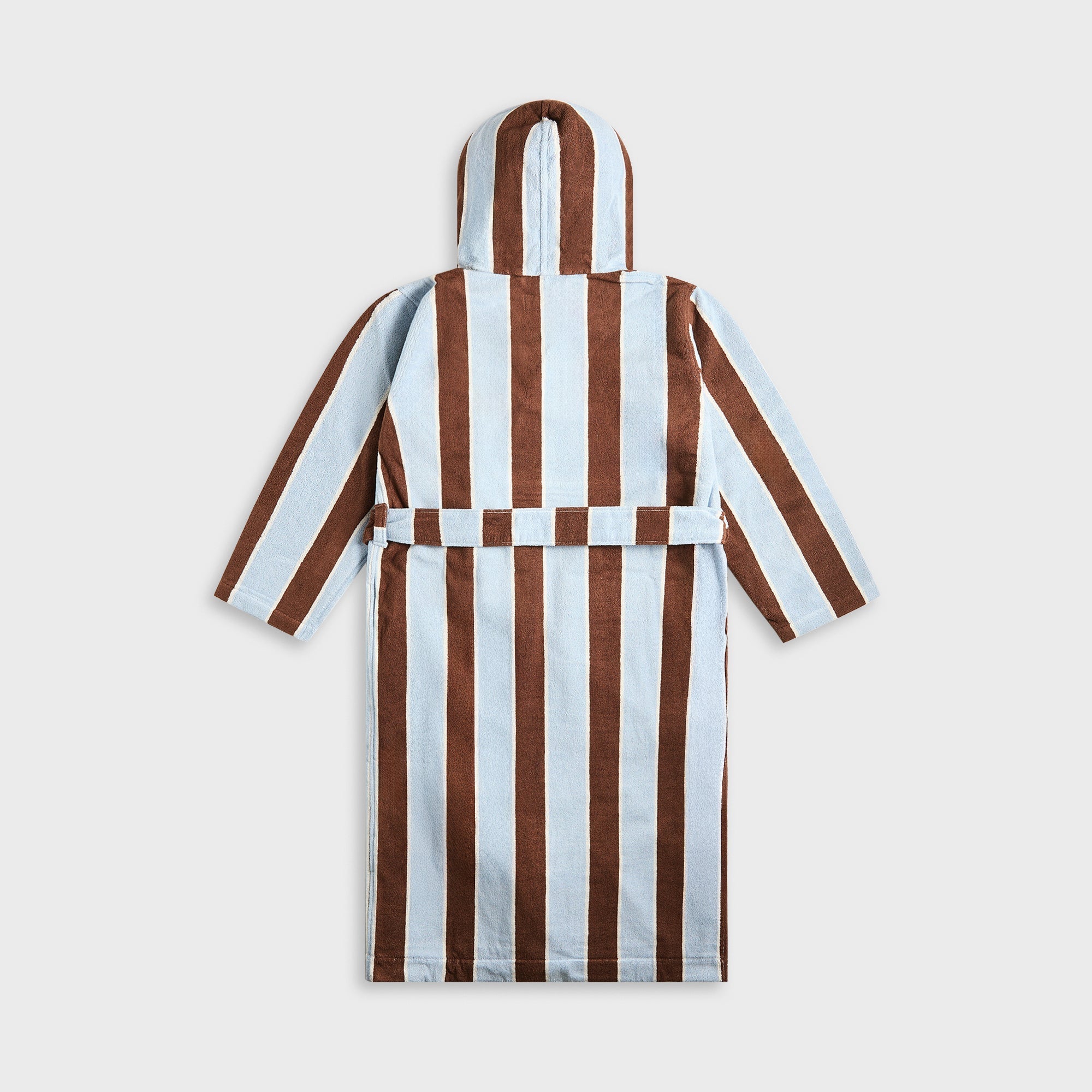 Tekla Hooded Bathrobe - Cocoa Stripes | Kith Cocoa Stripes