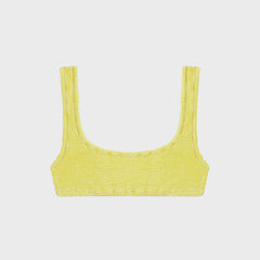 Reina Olga Ginny Bikini Top - Pastel Yellow | Kith Pastel Yellow
