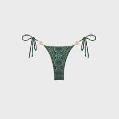 Reina Olga Carioca Splash Skimpy Bikini Bottom - Texas Green | Kith Texas Green