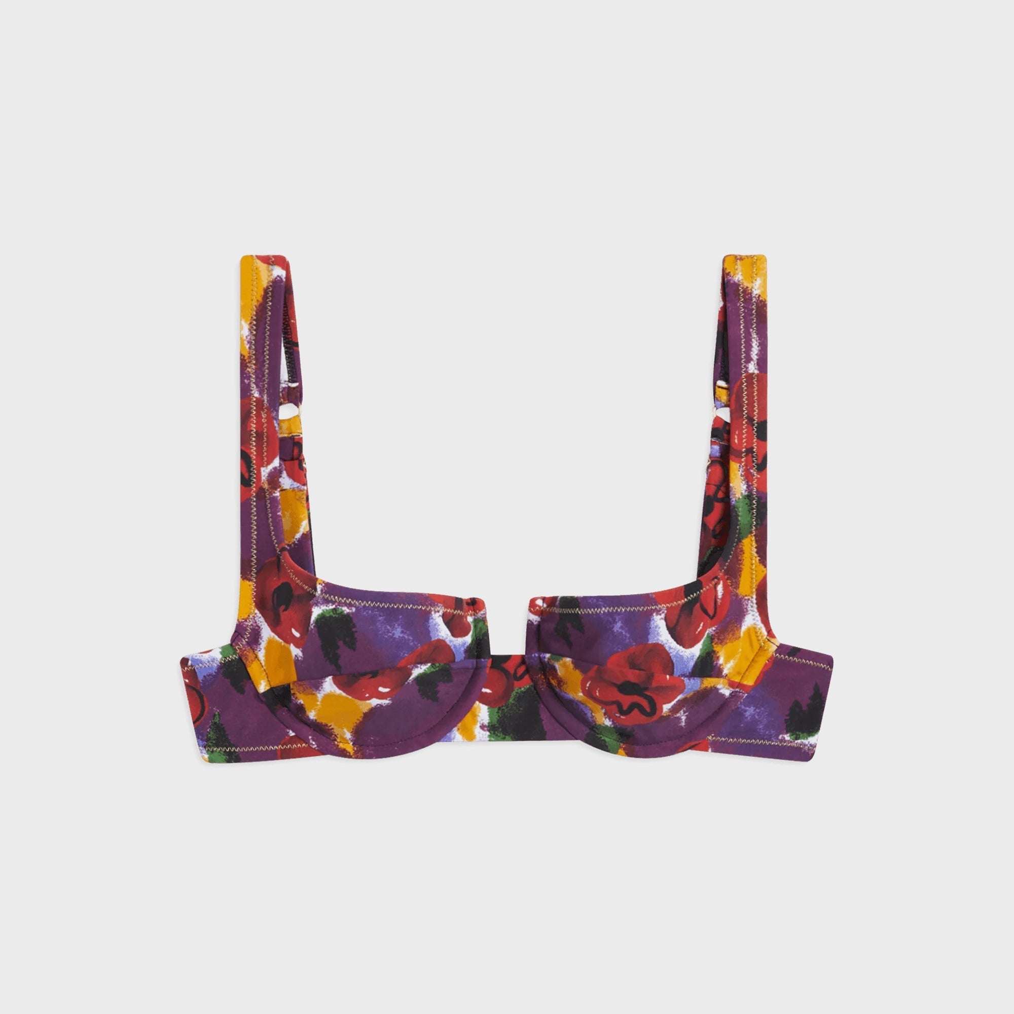 Reina Olga Brigitte Bikini Top - Porto Rafael Print | Kith Porto Rafael Print