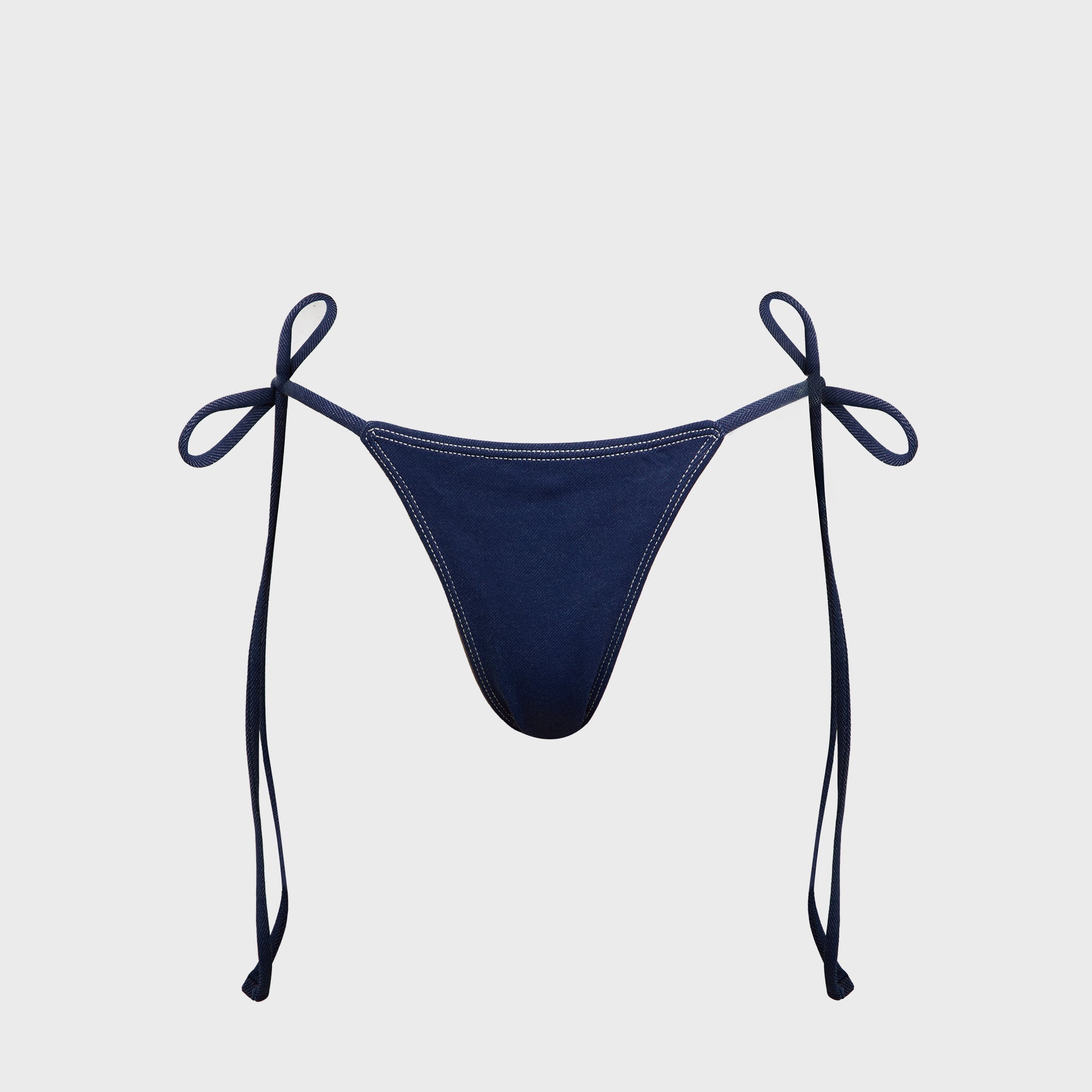Frankies Bikinis x Bella Hadid Mackenzie Denim Bottom - Summer Denim | Kith Summer Denim