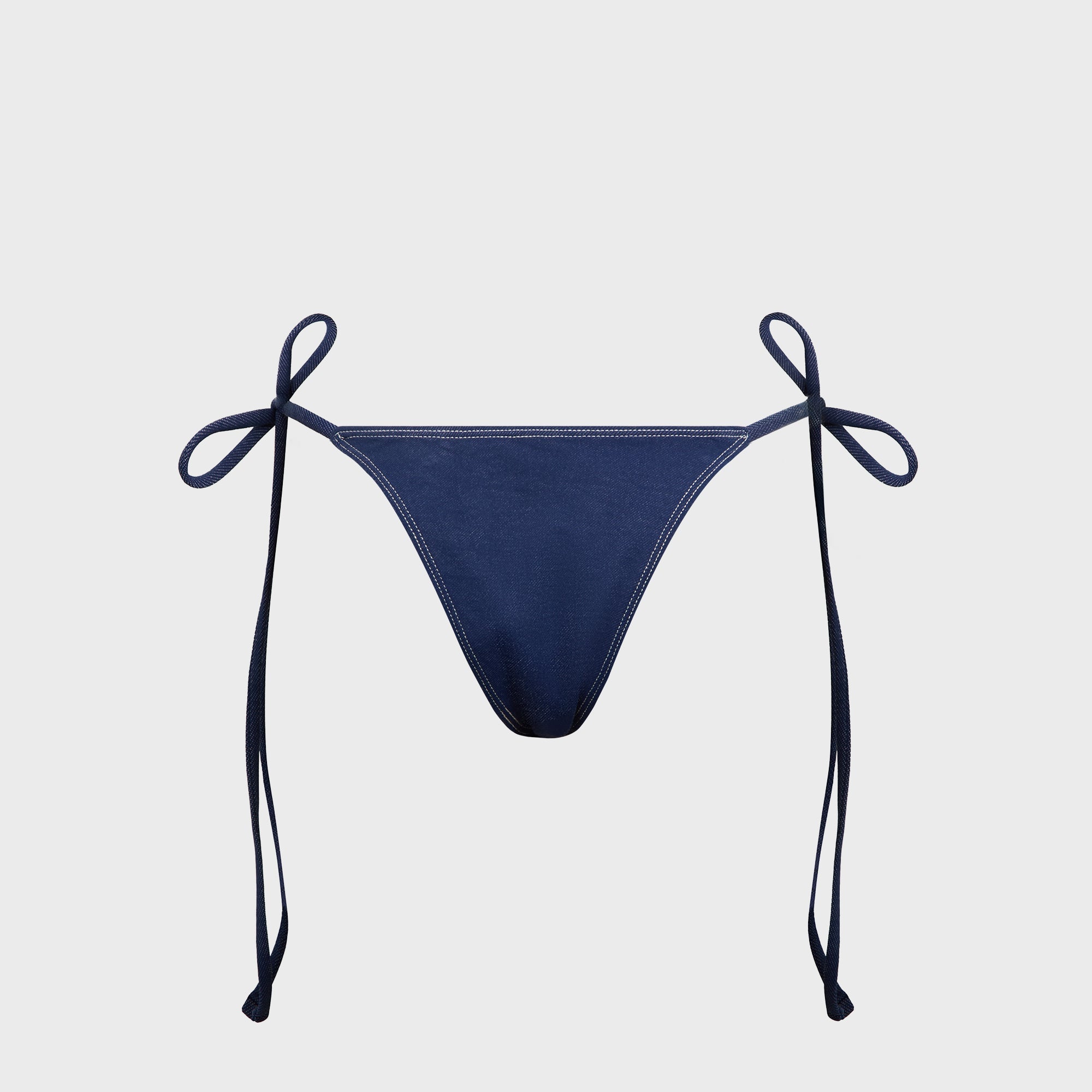 Frankies Bikinis x Bella Hadid Mackenzie Denim Bottom - Summer Denim | Kith Summer Denim