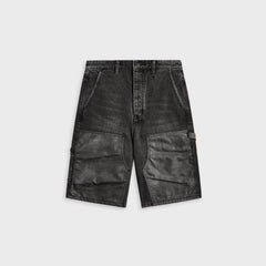 Ksubi Maxx Operator Short Torqued - Black | Kith Black
