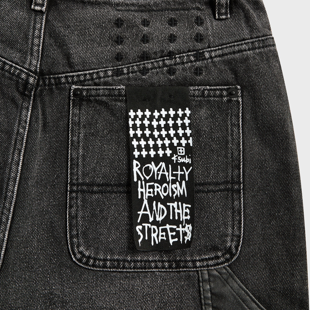 Ksubi Maxx Operator Short Torqued - Black | Kith Black