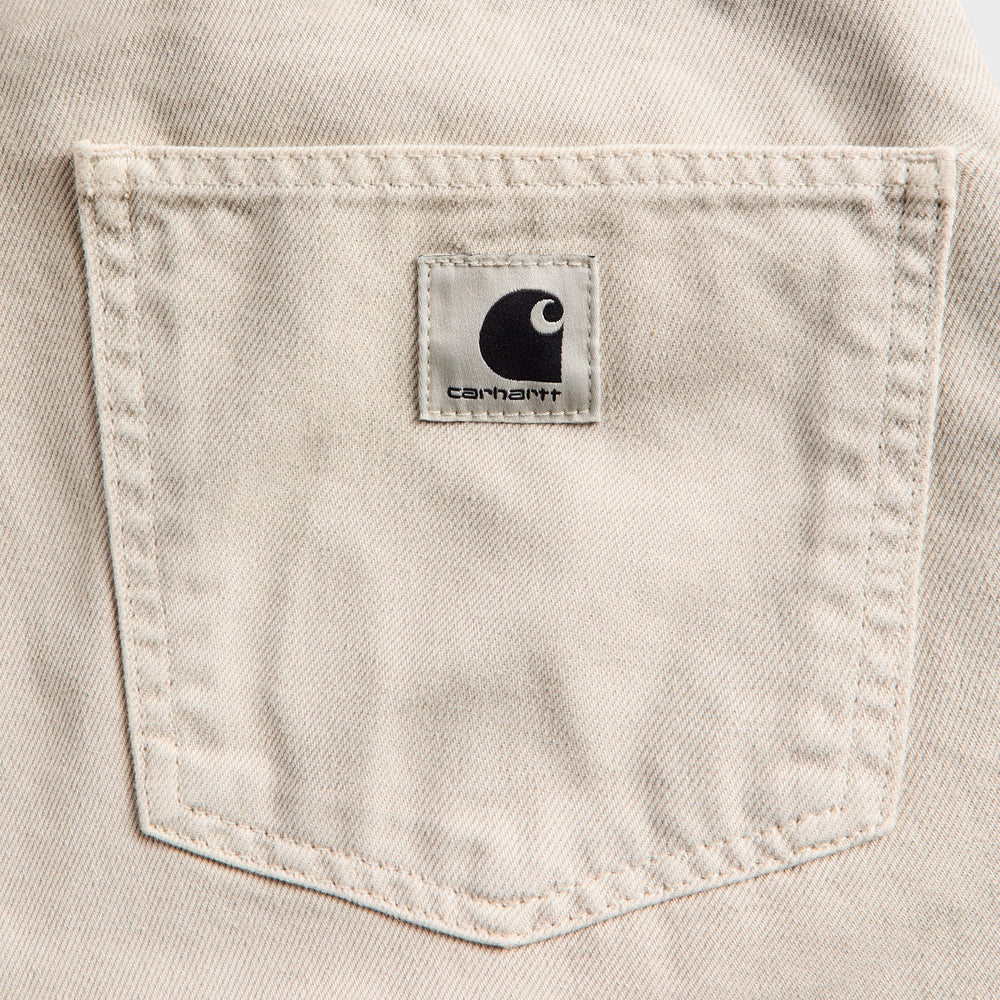 Carhartt WIP W Brandon Short - Fleur de Sel | Kith Fleur de Sel