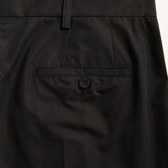 Marni Compact Cotton Poplin Classic Trouser - Black | Kith Black