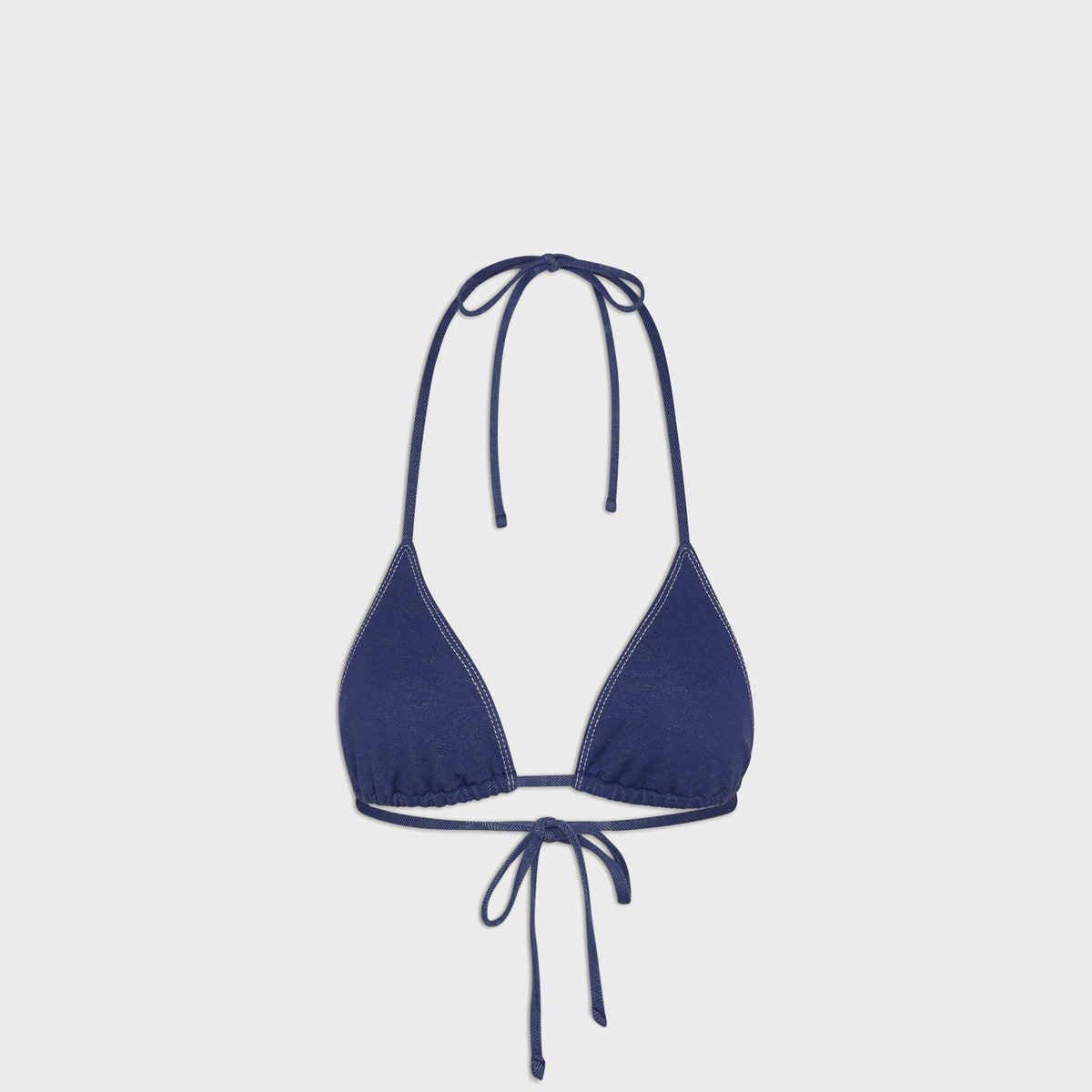 Frankies Bikinis x Bella Hadid Nick Denim Top - Summer Denim | Kith Summer Denim