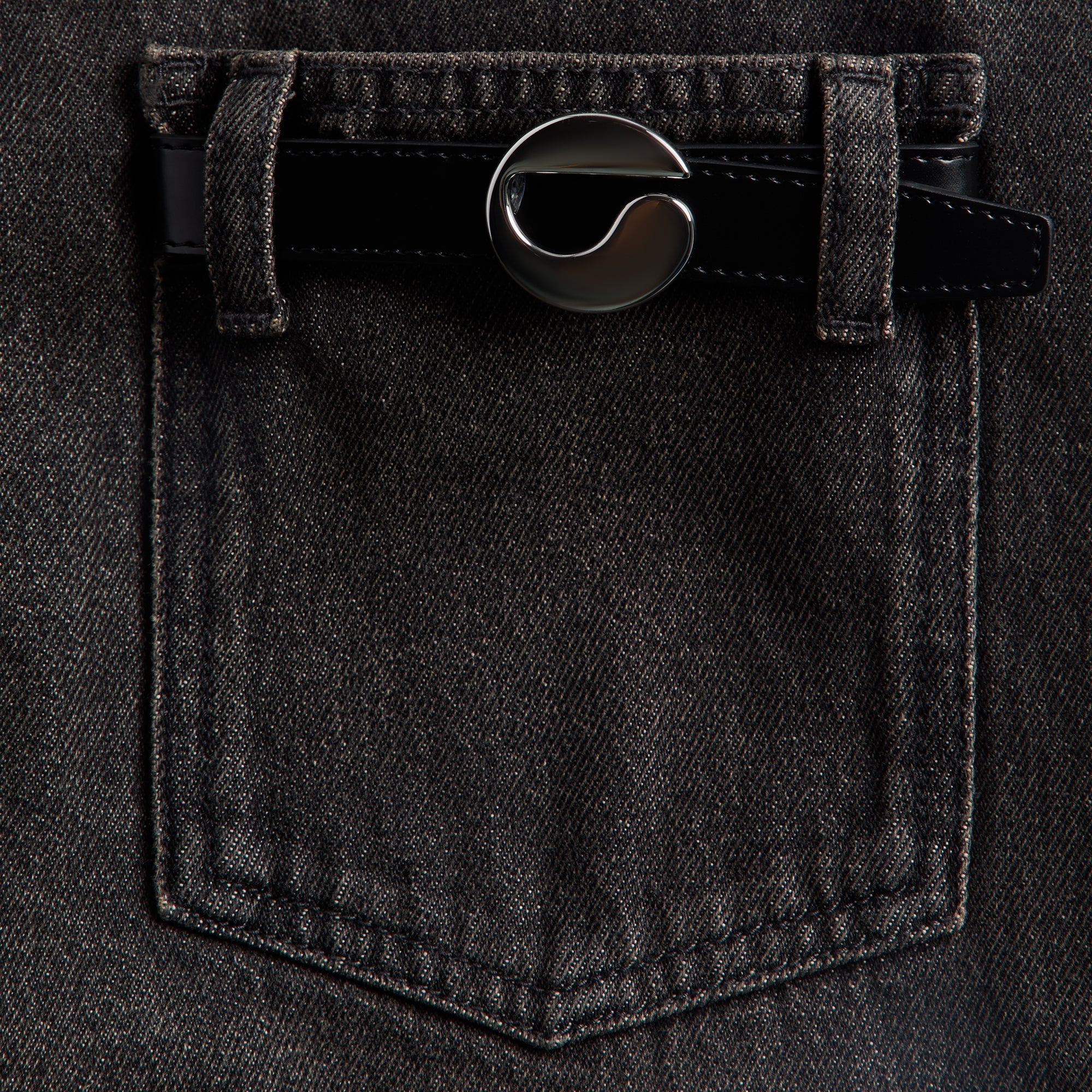Coperni Boyfriend Denim Pants - Black | Kith Black