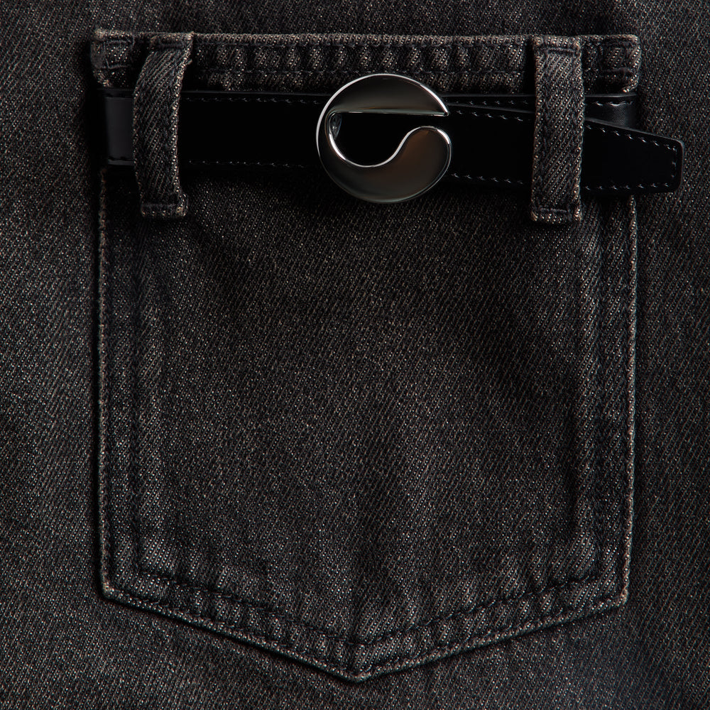 Coperni Boyfriend Denim Pants - Black | Kith Black