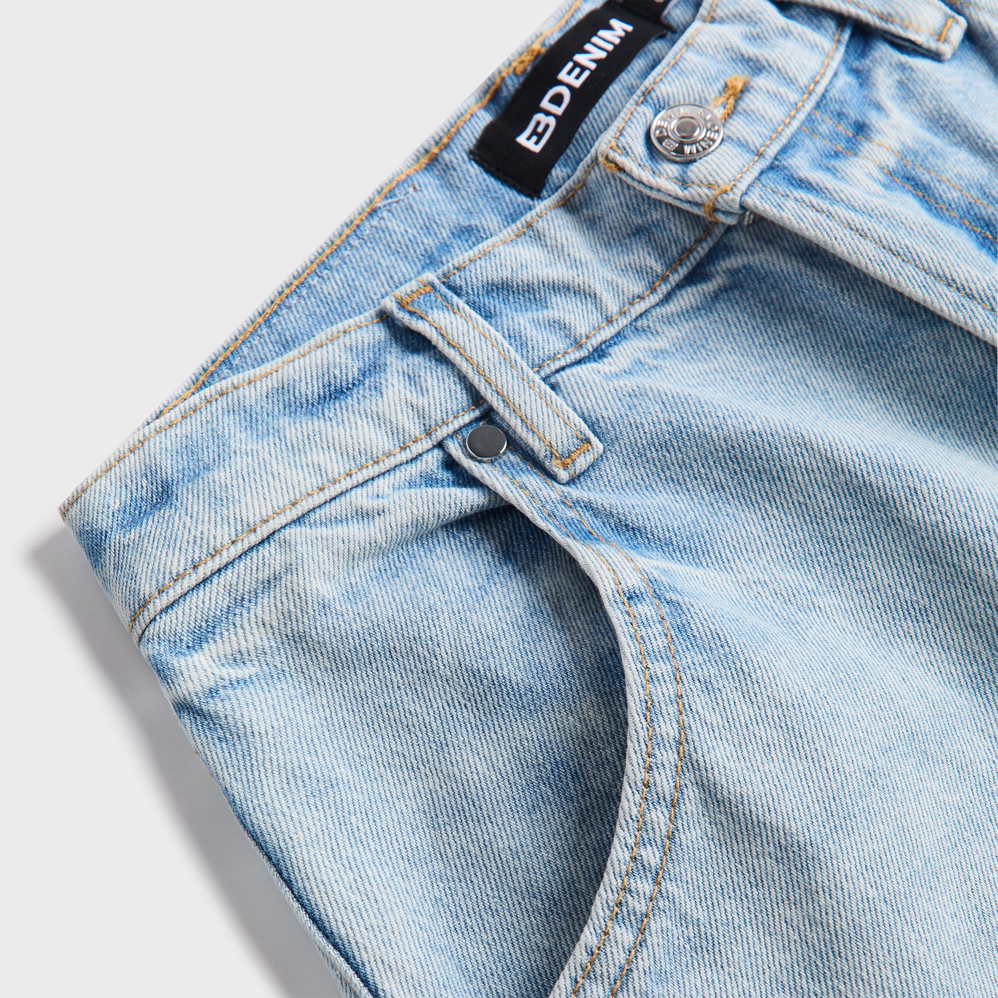 EB Denim Freddy Cropped Barrel - Daphne | Kith Daphne