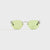 White Gold / Lime Green