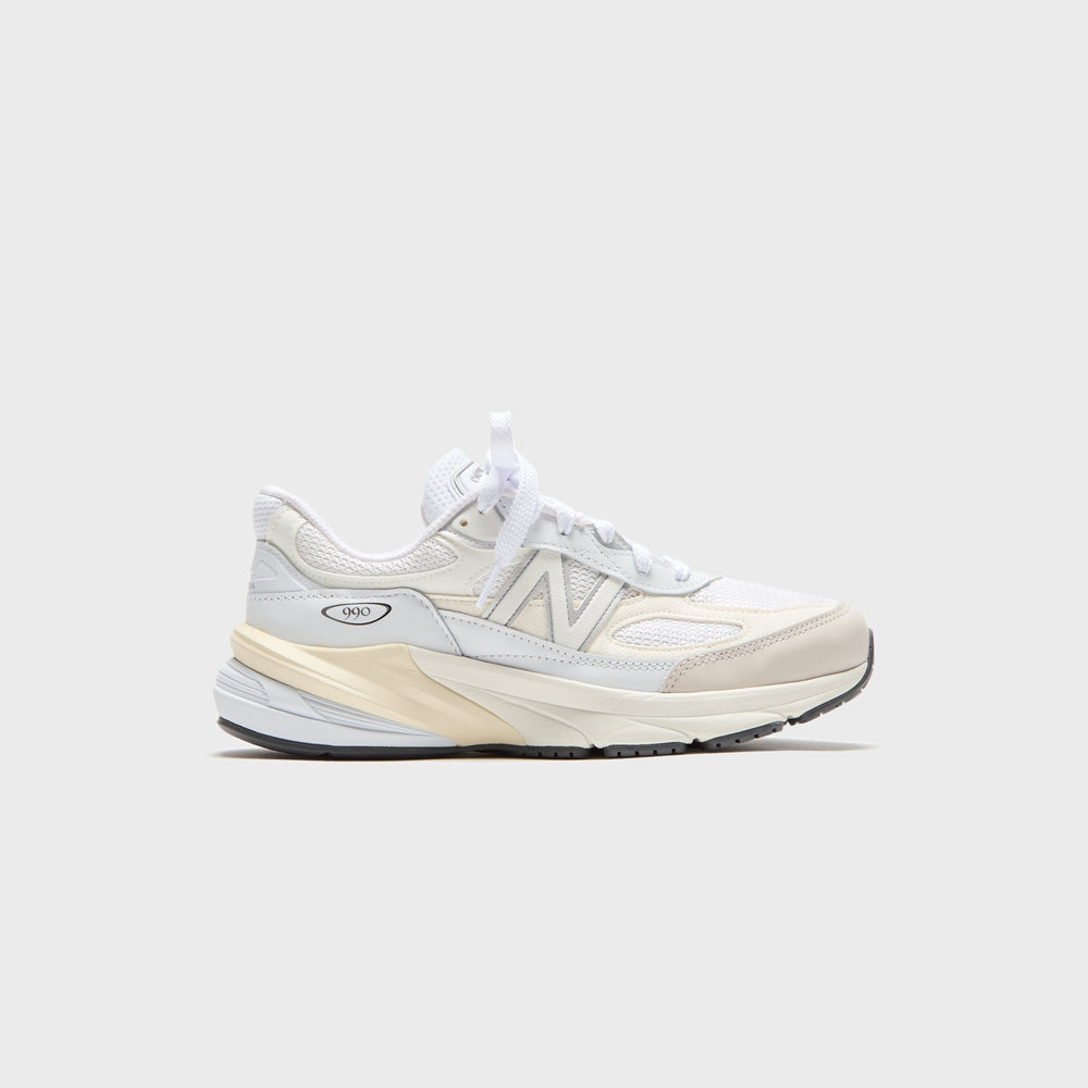 New Balance Made in USA 990v6 - White / Sea Salt | Kith White / Sea Salt