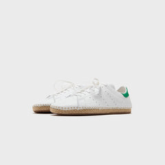 adidas x CLOT Stan Smith Espadrille - Cloud White / Green | Kith Cloud White / Green