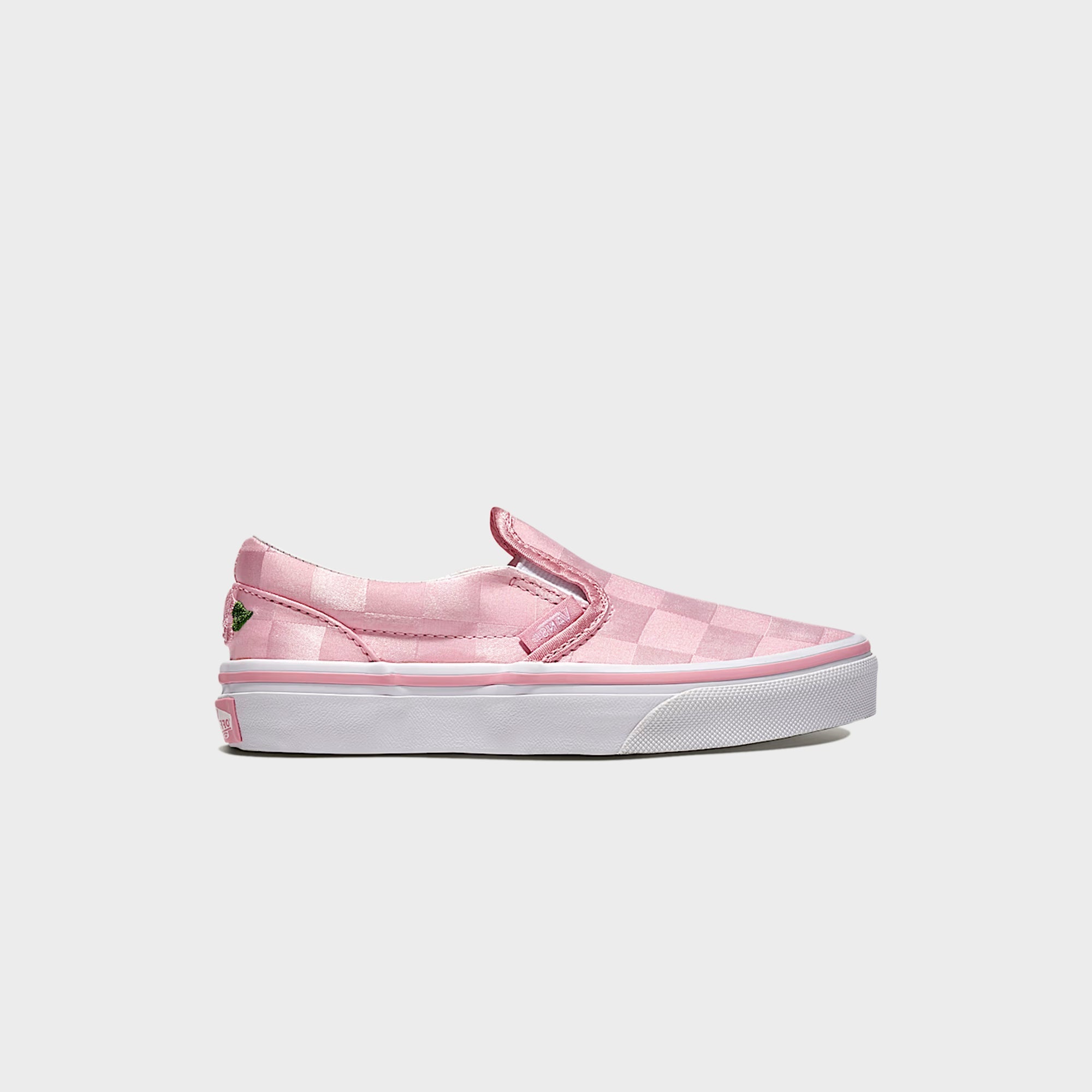 VANS PS Classic Slip-On Satin - Rose Pink / White | Kith Rose Pink / White