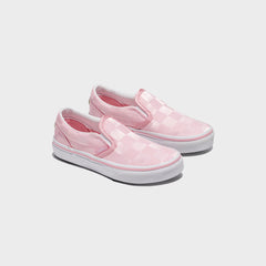 VANS PS Classic Slip-On Satin - Rose Pink / White | Kith Rose Pink / White