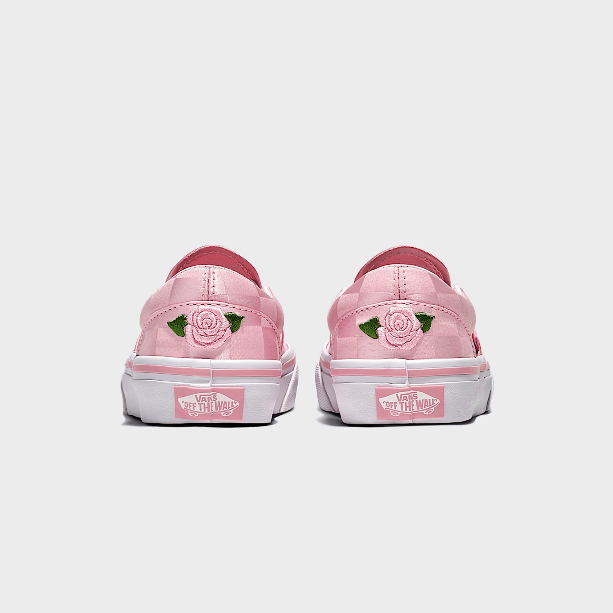 VANS PS Classic Slip-On Satin - Rose Pink / White | Kith Rose Pink / White
