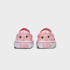 VANS PS Classic Slip-On Satin - Rose Pink / White | Kith Rose Pink / White