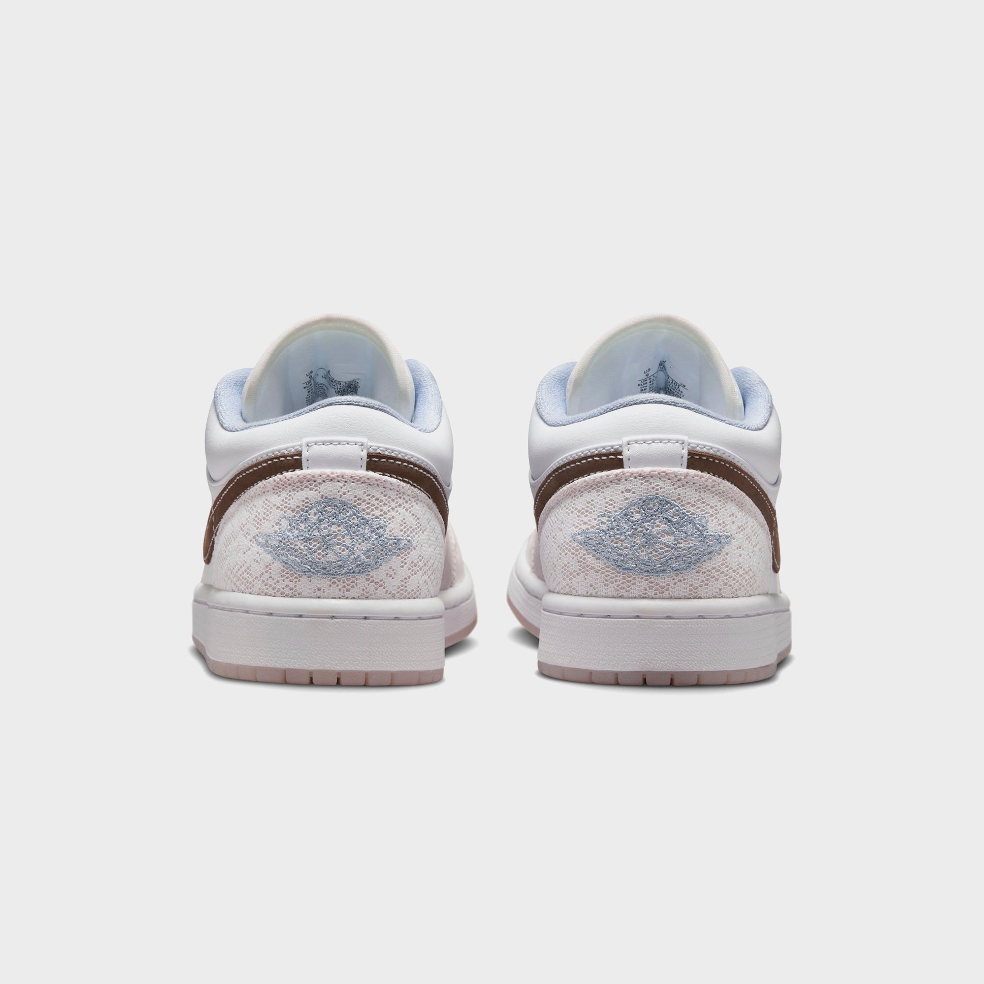 Nike WMNS Air Jordan 1 Low - White / Light Soft Pink / Ironstone | Kith White / Light Soft Pink / Ironstone