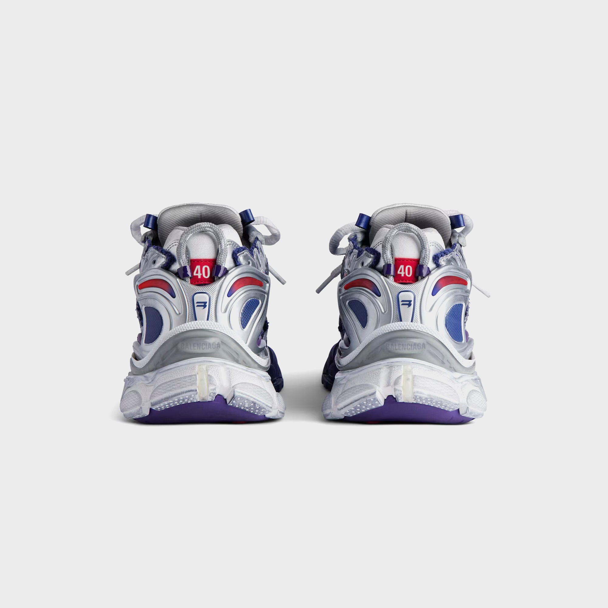 Balenciaga Runner Gradient - Navy / Red / Grey | Kith Navy / Red / Grey