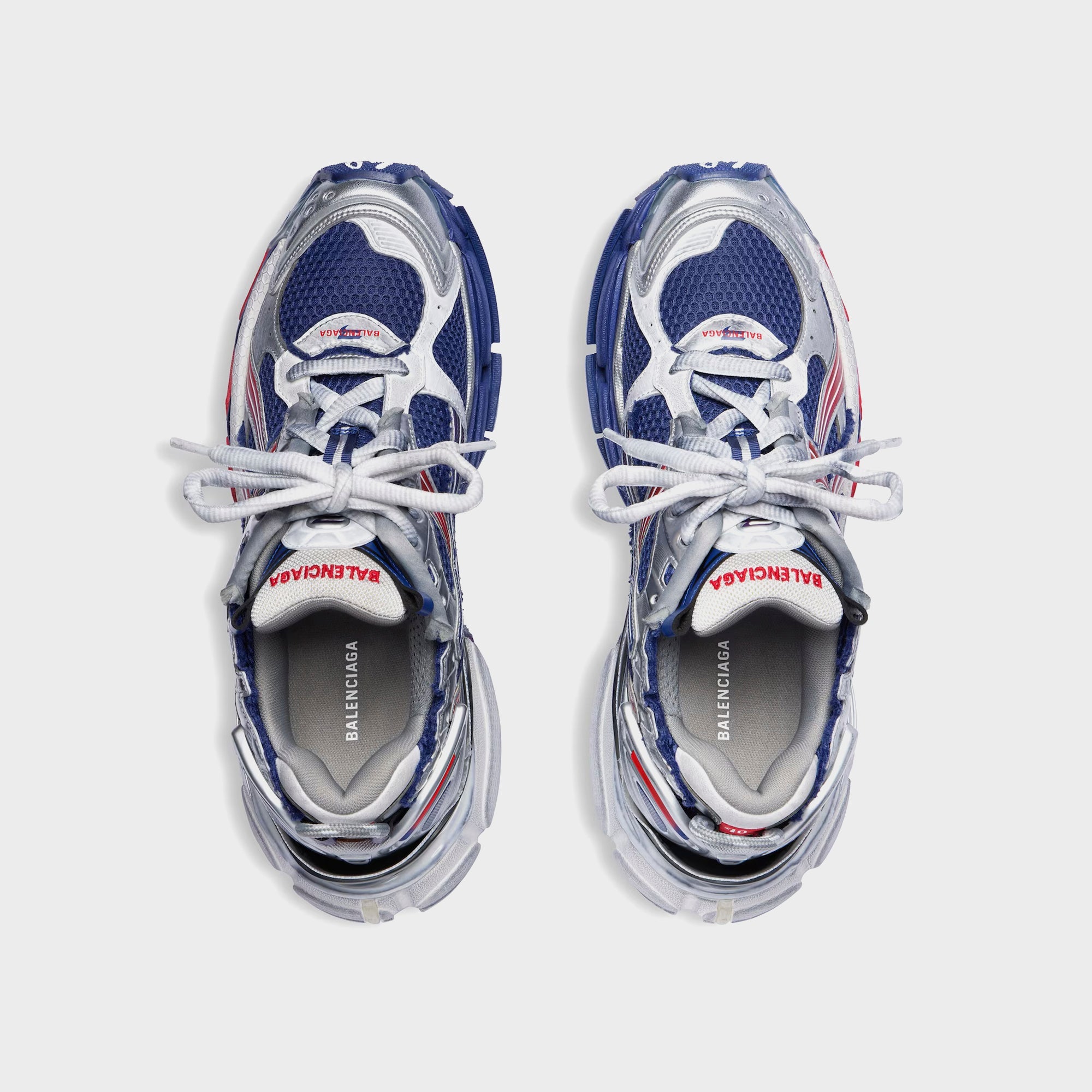 Balenciaga Runner Gradient - Navy / Red / Grey | Kith Navy / Red / Grey