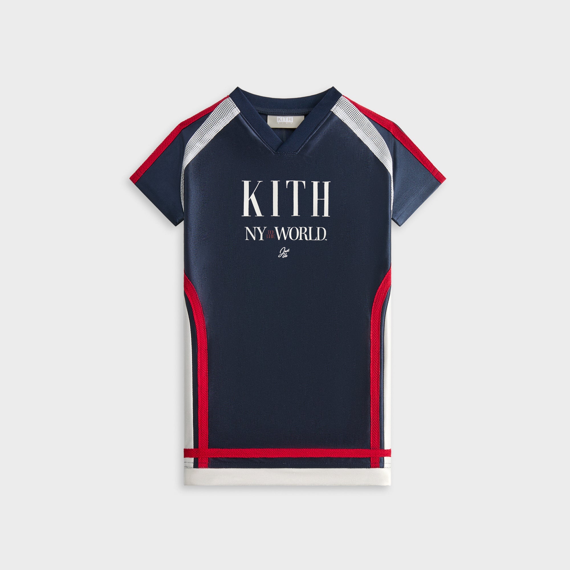 Kith Kids NY to the World Faille Fade Jersey Dress - Nocturnal | Kith Nocturnal