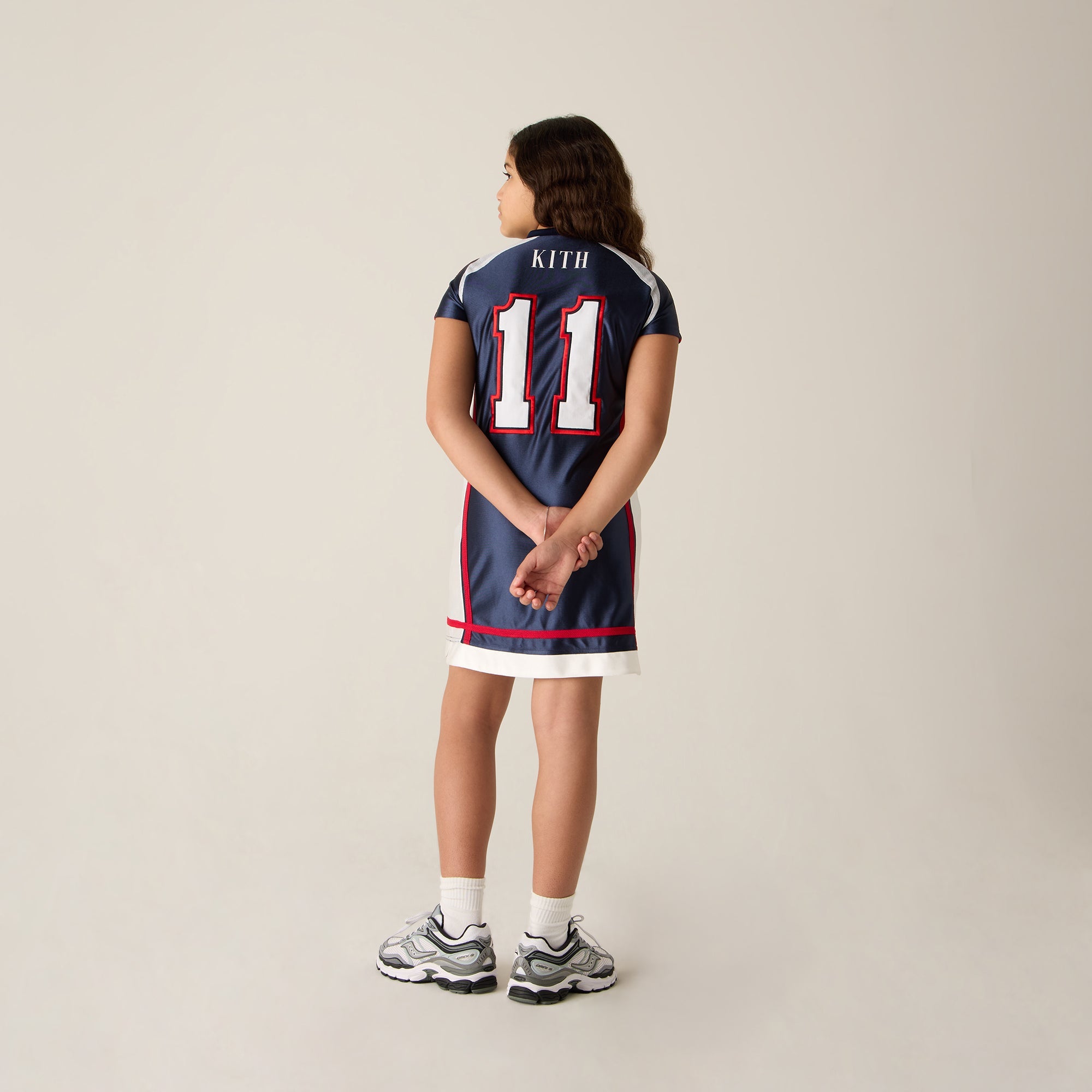 Kith Kids NY to the World Faille Fade Jersey Dress - Nocturnal | Kith Nocturnal