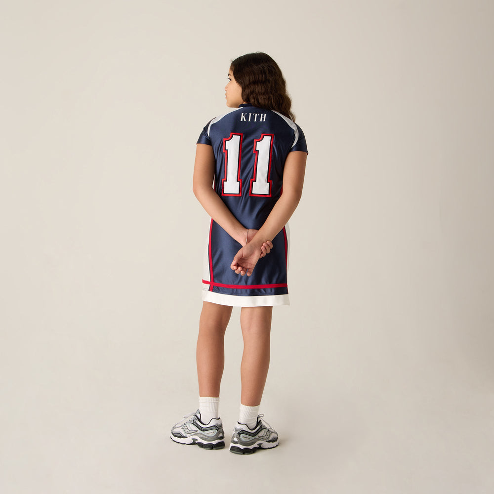 Kith Kids NY to the World Faille Fade Jersey Dress - Nocturnal | Kith Nocturnal