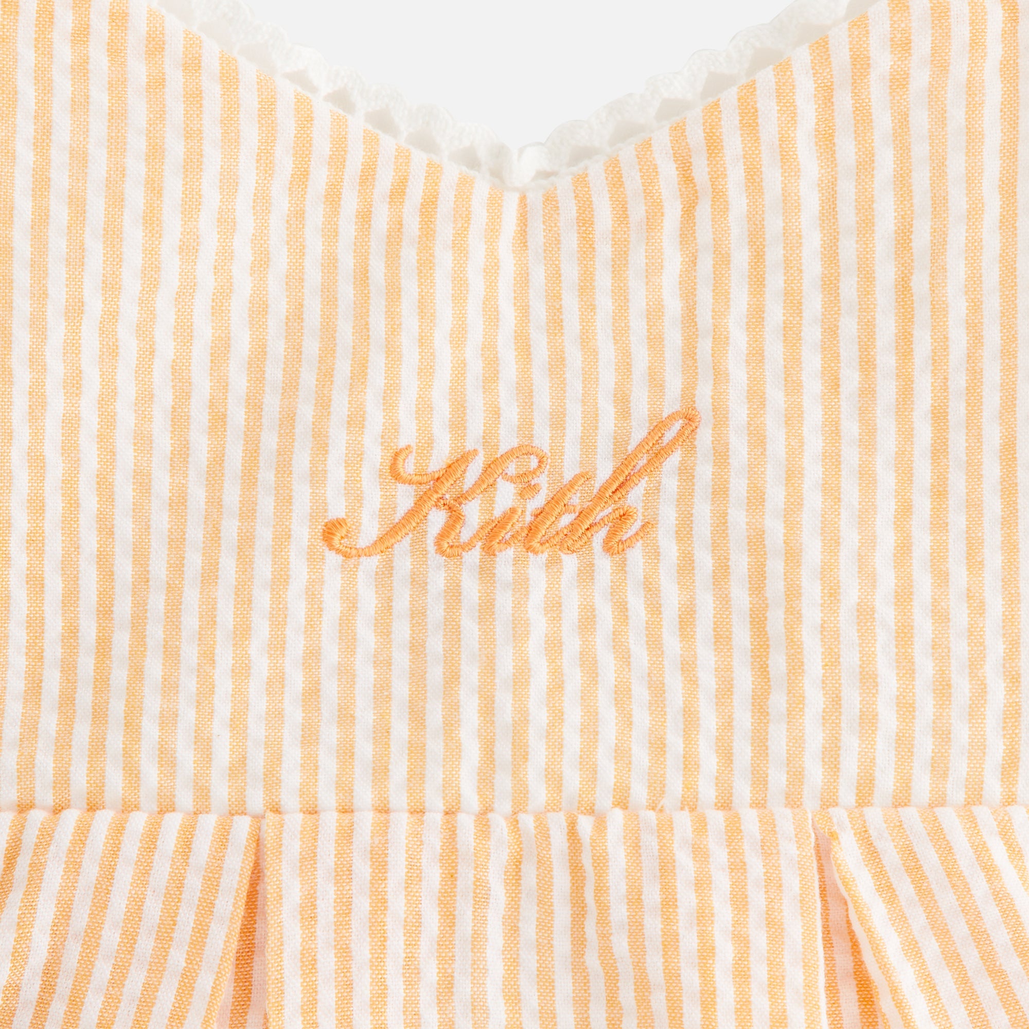 Kith Kids Seersucker Ainsley Dress - Calcite | Kith Calcite