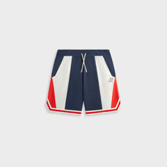Kith Kids NY to the World Faille Curtis Short - Nocturnal | Kith Nocturnal