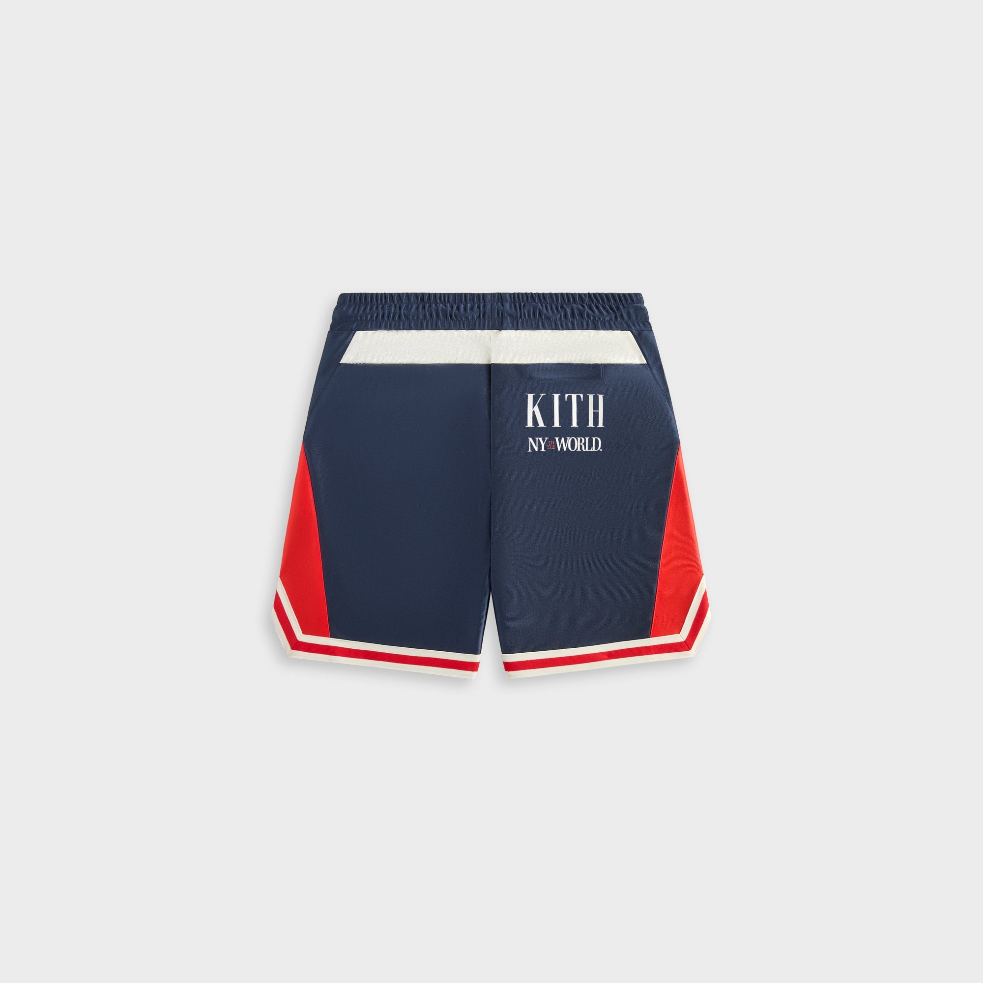 Kith Kids NY to the World Faille Curtis Short - Nocturnal | Kith Nocturnal