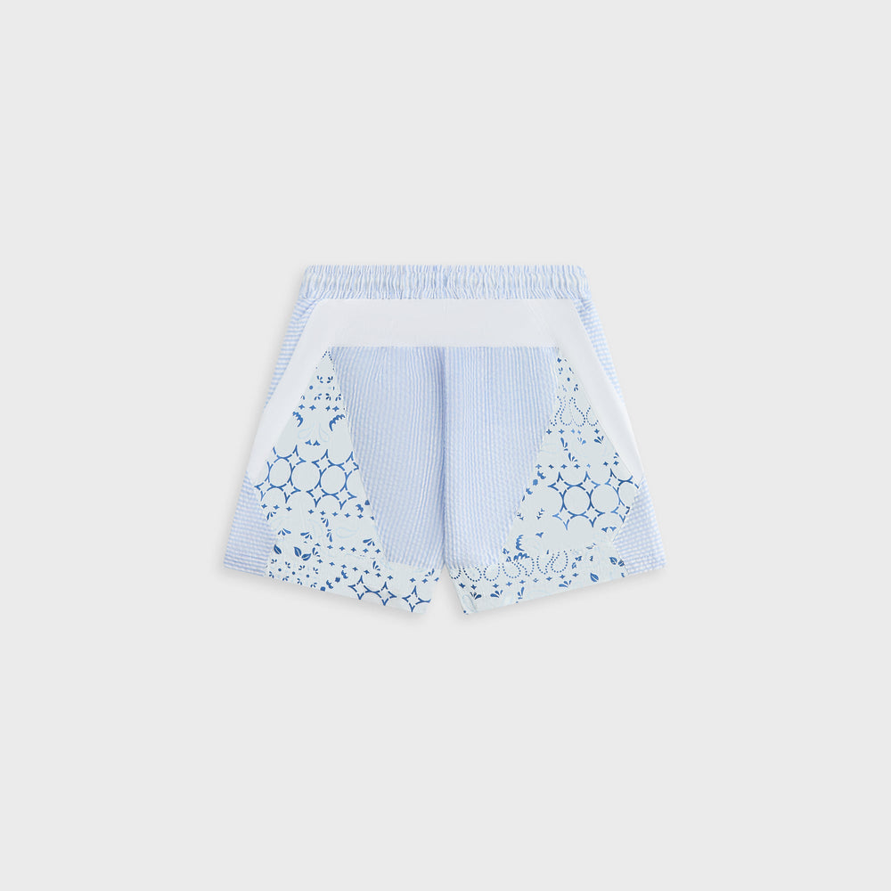 Kith Kids Patchwork Turbo Short - Larimar | Kith Larimar