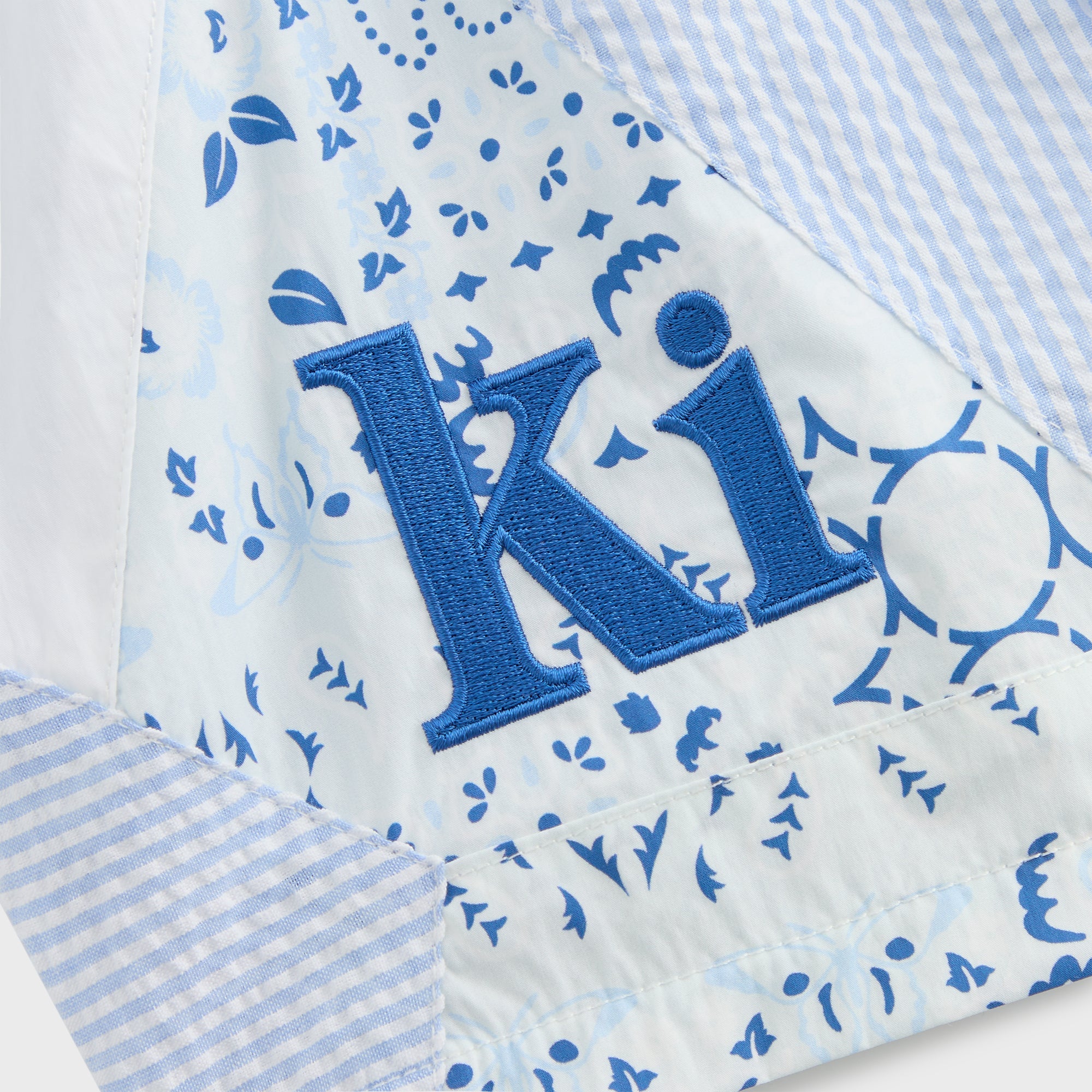 Kith Kids Patchwork Turbo Short - Larimar | Kith Larimar