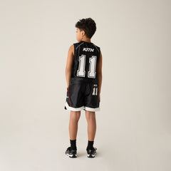 Kith Kids NY to the World Unisphere Faille Jersey - Black | Kith Black