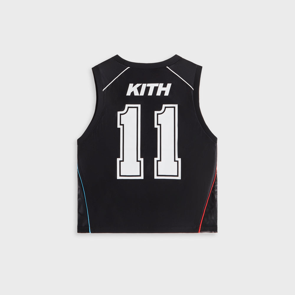 Kith Kids NY to the World Unisphere Faille Jersey - Black | Kith Black