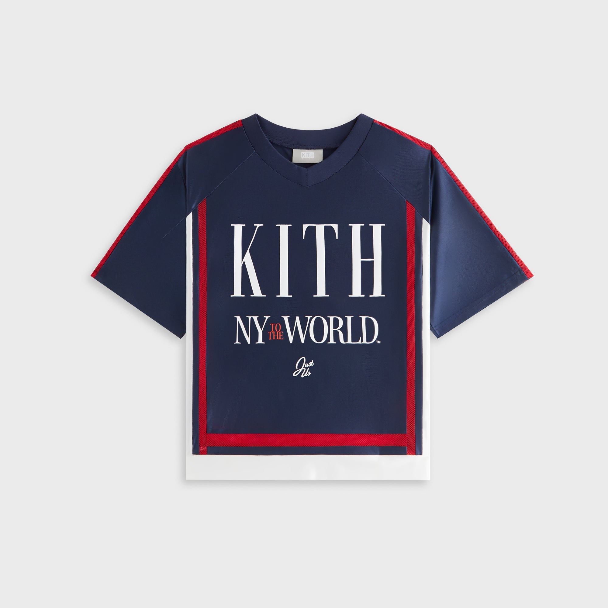 Kith Kids NY to the World Faille Leon Jersey - Nocturnal | Kith Nocturnal