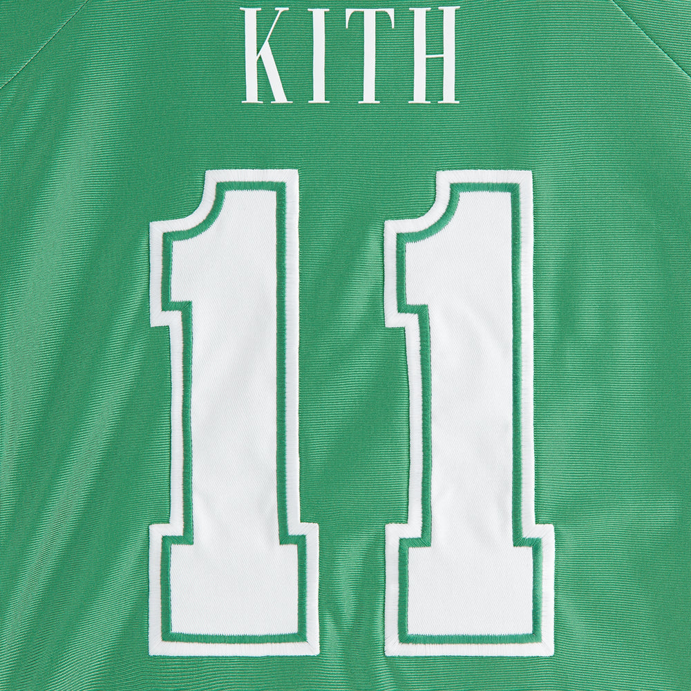 Kith Kids NY to the World Faille Leon Jersey - Parrot | Kith Parrot