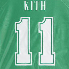 Kith Kids NY to the World Faille Leon Jersey - Parrot | Kith Parrot