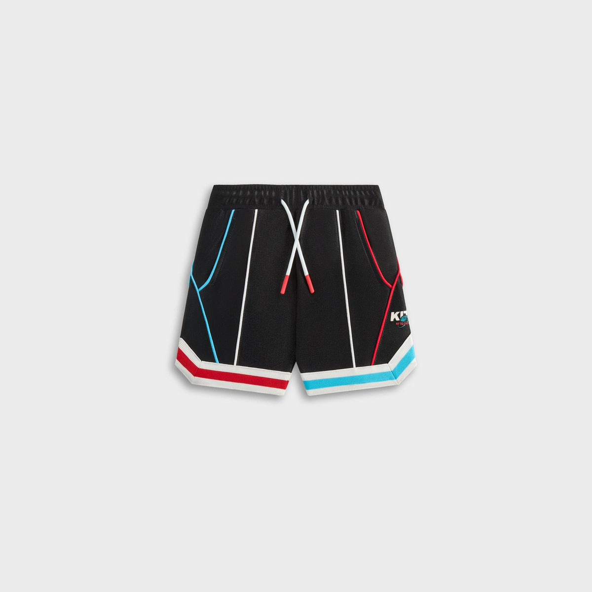 Kith Baby New York to the World Unisphere Faille Short - Black | Kith Black